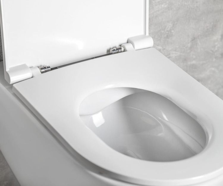 INFINITY miska WC wisząca, Rimless, 36,5x53cm, biały