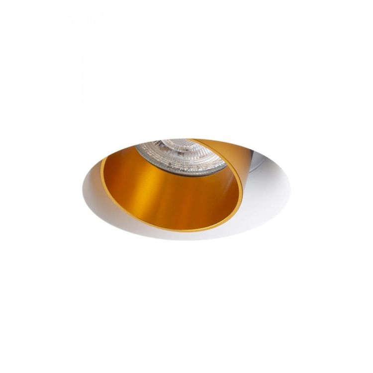 DAYTONA kierunkowa gipsowa/miedź szczotkowana 230V LED GU10 8W