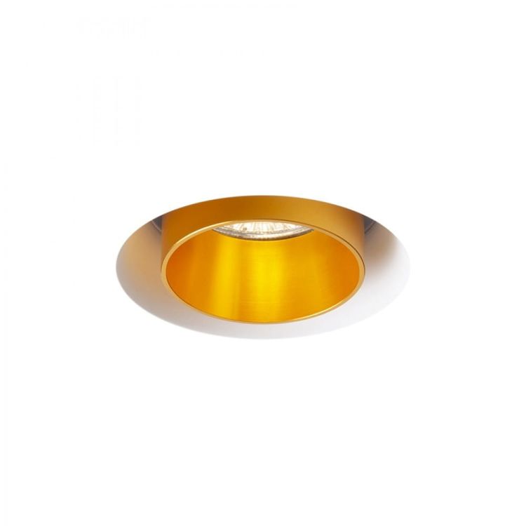 DAYTONA kierunkowa gipsowa/mosiądz szczotkowana 230V LED GU10 8W