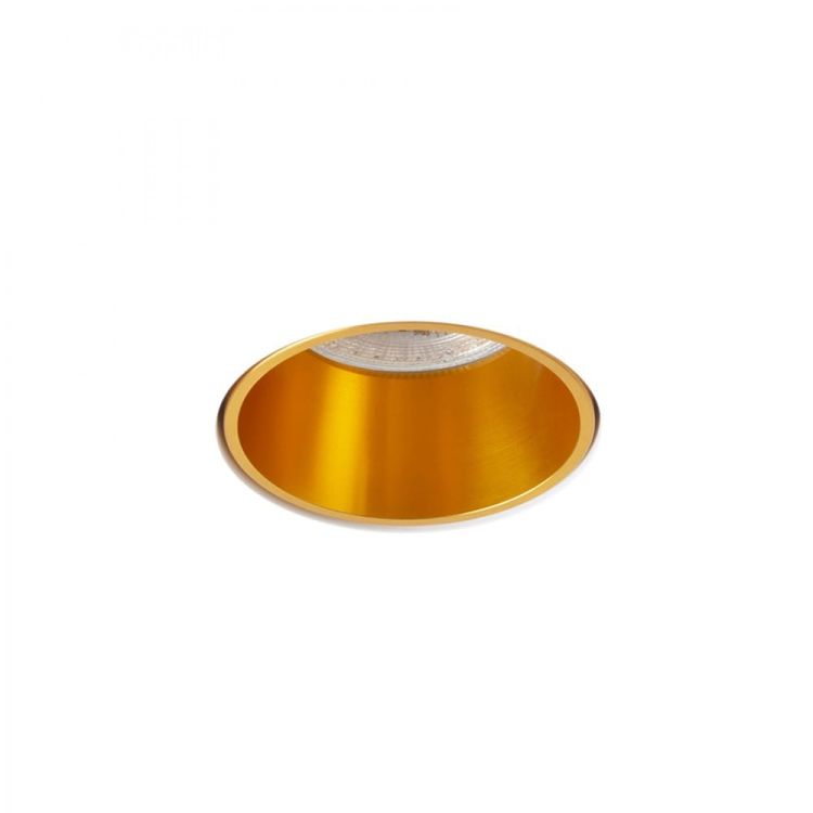DAYTONA nieruchoma gipsowa/miedź szczotkowana 230V LED GU10 8W