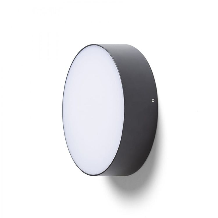 LARISA OUT 22 natynkowa czarna  230V LED 20W IP65  3000K 4000K 5700K