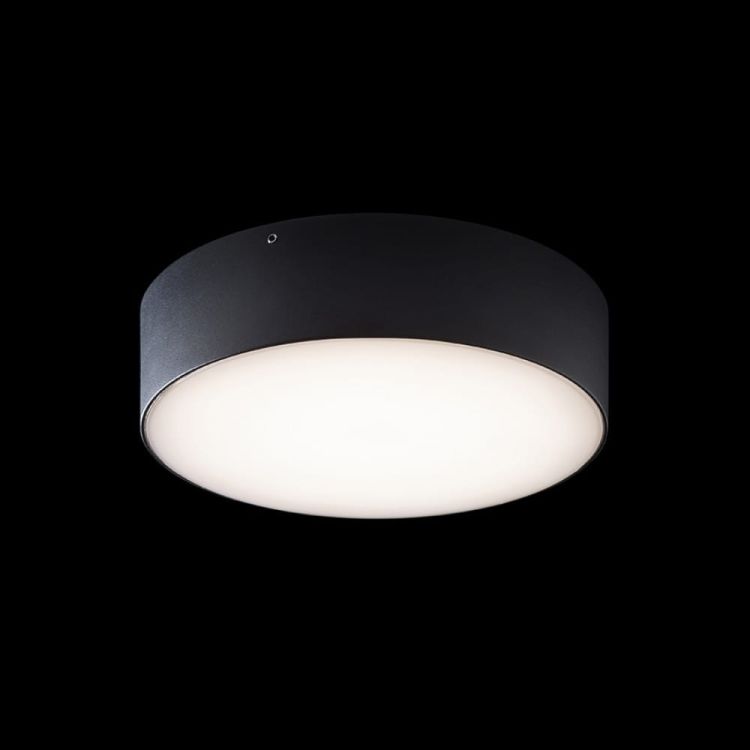 LARISA OUT 22 natynkowa czarna  230V LED 20W IP65  3000K 4000K 5700K