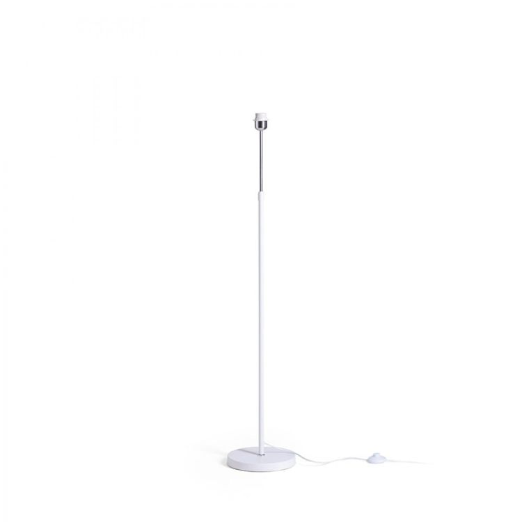 EMMETT stojak podłogowy biała chrom 230V LED E27 15W