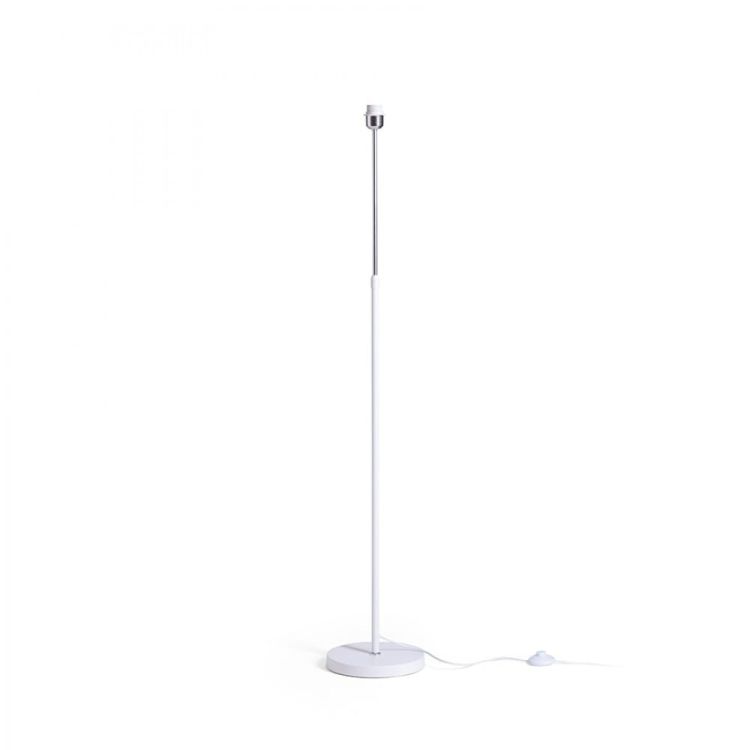 EMMETT stojak podłogowy biała chrom 230V LED E27 15W