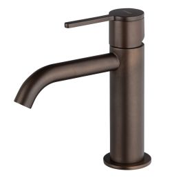 Bateria umywalkowa stojąca 16 cm Emmevi Filo 85003TS tuscan brąz szczotkowany