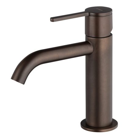 Przejdź do produktu Bateria umywalkowa stojąca 16 cm Emmevi Filo 85003CNS Gunmetal grafit szczotkowany