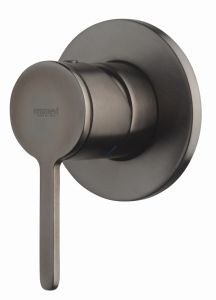 Bateria prysznicowa podtynkowa Emmevi Filo 85009PICNS Gunmetal grafit szczotkowany