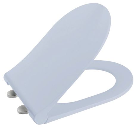 Przejdź do produktu BRILLA deska WC slim Soft Close, jasnoniebieski matowa