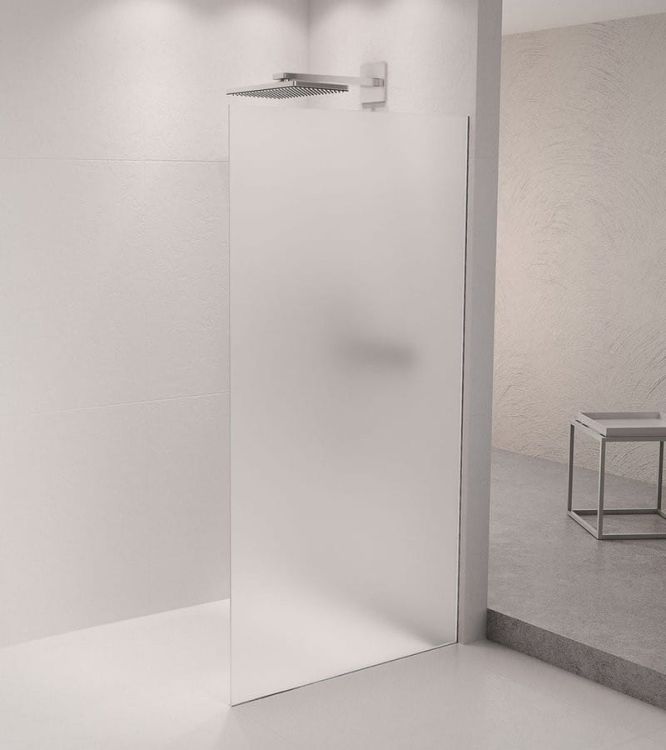 ARCHITEX zestaw do mocowania szkła, ściana-podłoga, 1610x2105mm, polerowane aluminium