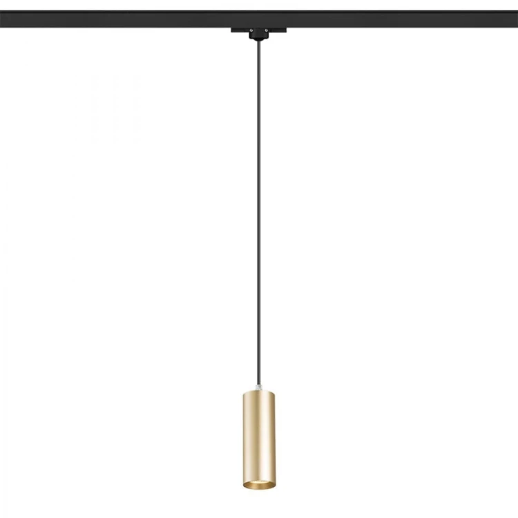 MAVRO do 3-faz. szyny wisząca złota 230V LED 12W 38° 3000K