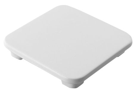 Przejdź do produktu Pokrywa na odpady 92x92mm, mm, kompozyt, biały