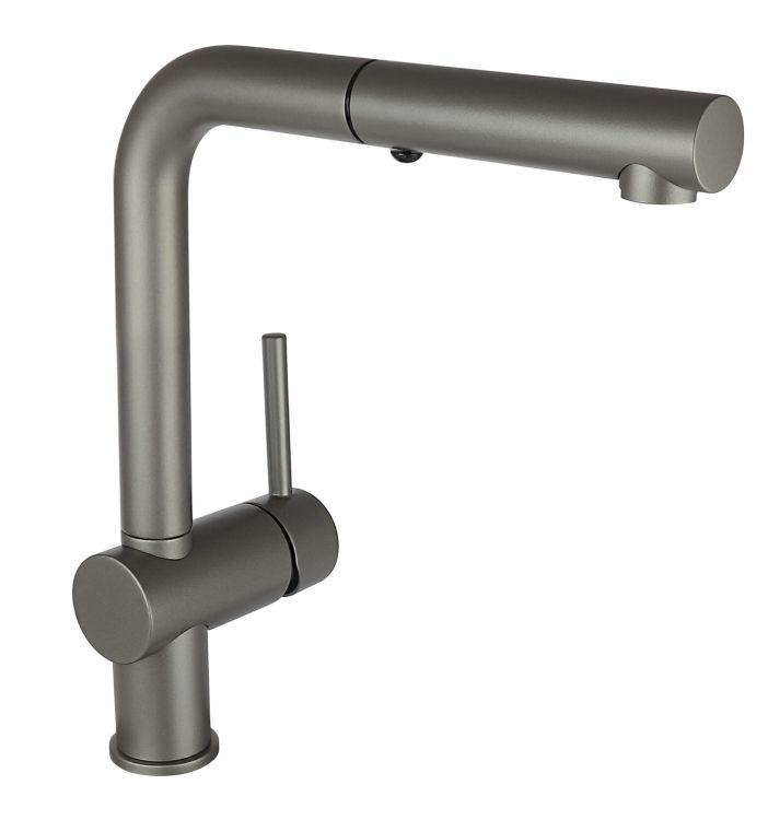 Bateria zlewozmywakowa 29 cm z obrotową wylewką Paffoni Light LIG285MG grafit