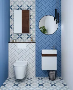 Miska WC bezkołnierzowa wisząca 48x36 cm z deską WC wolnoopadającą Uptrend Amaro TR2217 biały