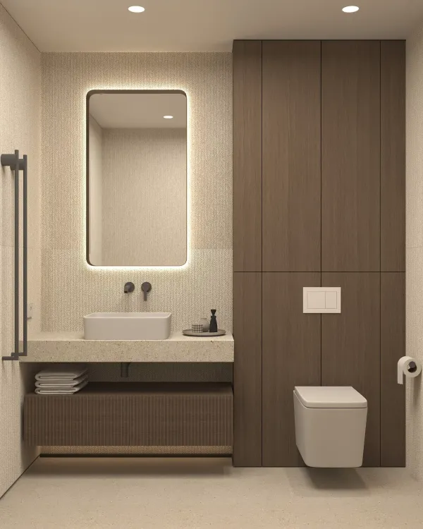 Miska WC bezrantowa wisząca 35x51 cm Trend Gravis TR2216 biały połysk