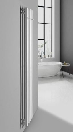 Przejdź do produktu PILON grzejnik łazienkowy 270x1800mm, 4 wieszaki, biały mat