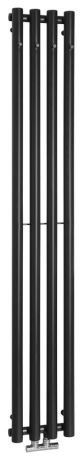 Przejdź do produktu PILON grzejnik łazienkowy 270x1800mm, 4 wieszaki, czarny mat