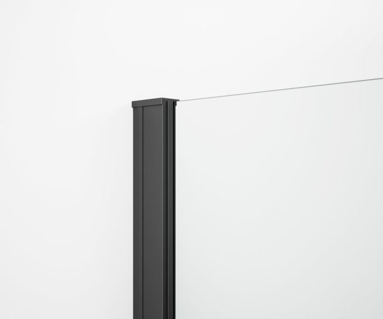 ESCA SHELF profil ścienny z ryflem 2100mm, czarny mat