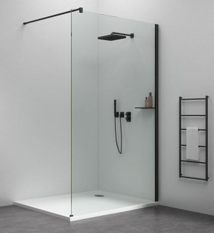 Przejdź do produktu ESCA SHELF półka na profil 230x120mm, czarny mat