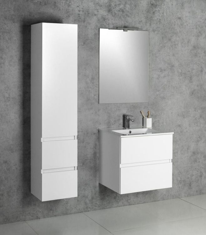 PANEDA szafka umywalkowa 69,5x55x45,2cm, biała