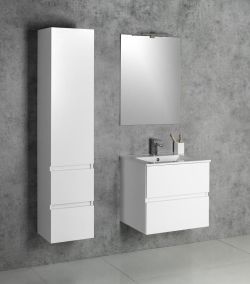 PANEDA szafka umywalkowa, 3 szuflady 74,5x55x45,2cm, biały