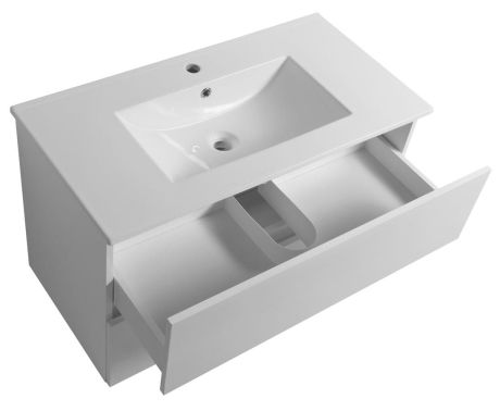 Przejdź do produktu PANEDA szafka umywalkowa 99,5x55x45,2cm, biela