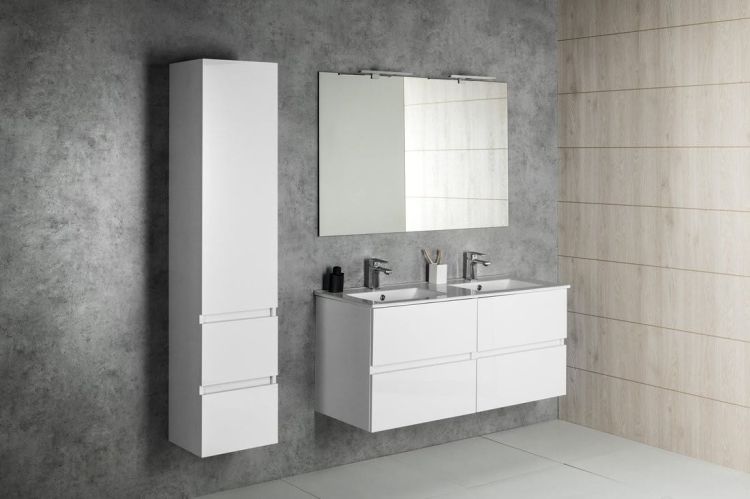 PANEDA szafka umywalkowa 149x55x45,2cm, biały
