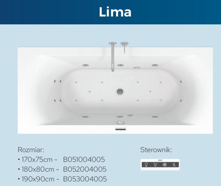 wanna z systemem hydromasażu woda powietrze Riho Lima.JPG