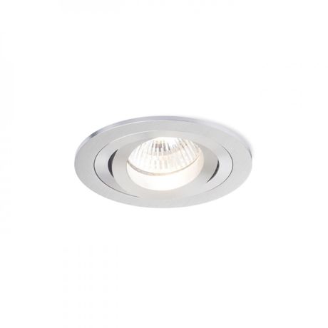 Przejdź do produktu PASADENA GU10 R wpuszczana  aluminium szczotkowane 230V LED GU10 7W