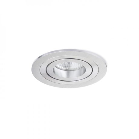 Przejdź do produktu PASADENA GU10 R wpuszczana  aluminium szczotkowane 230V LED GU10 7W