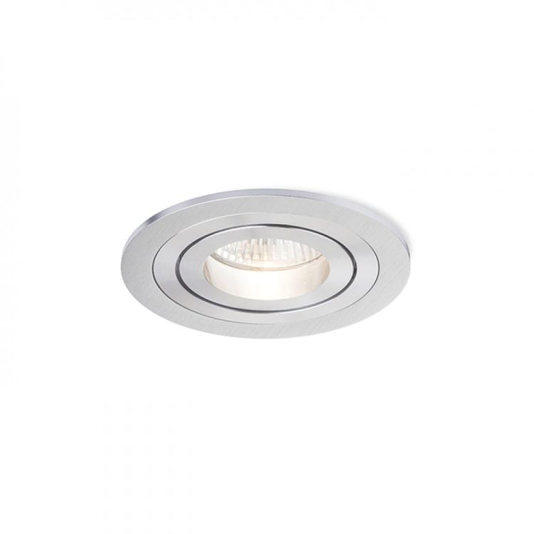 PASADENA GU10 R wpuszczana  aluminium szczotkowane 230V LED GU10 7W