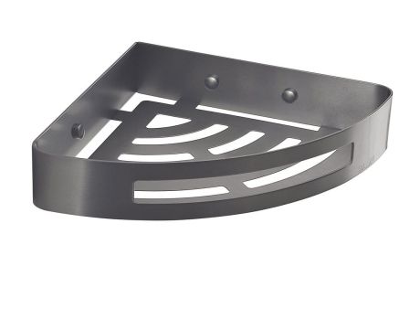 Przejdź do produktu SMART półka narożna do kabiny prysznicowej, 210x45x210mm, gun metal