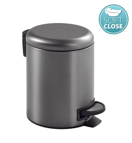 Przejdź do produktu POTTY kosz na śmieci 5l, Soft Close, gun metal