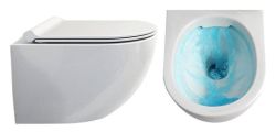 Miska wc wisząca 36x49 cm rozstaw śrub montażowych 23 cm Aquaduo Verona