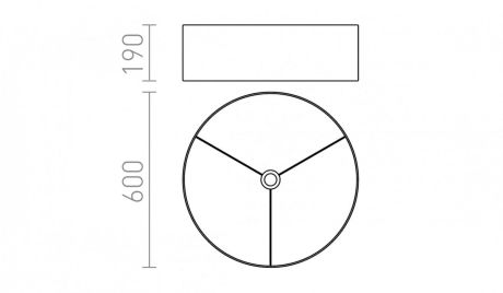 Przejdź do produktu RON 60/19 abażur Monaco naftowa/srebrna PVC max. 23W