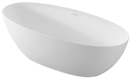 Przejdź do produktu NOYA wanna wolnostojąca 170x76x56cm, solid surface, biały mat