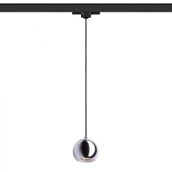 DESTY do szyny 3-faz czarna chrom 230V GU10 35W