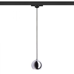 DESTY do szyny 3-faz czarna chrom 230V GU10 35W
