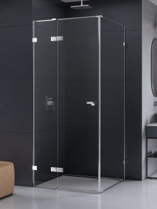 KABINA EVENTA 1D PROSTOKĄTNA L 80x90x200 CZYSTE 8mm ACTIVE SHIELD 2.0
