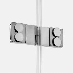 KABINA EVENTA 1D PROSTOKĄTNA L 80x120x200 CZYSTE 8mm ACTIVE SHIELD 2.0