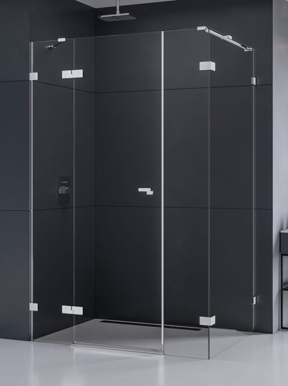 NZ4 KABINA EVENTA PLUS 1D PROSTOKĄTNA L 110x90x200 CZYSTE 8mm ACTIVE SHIELD 2.0