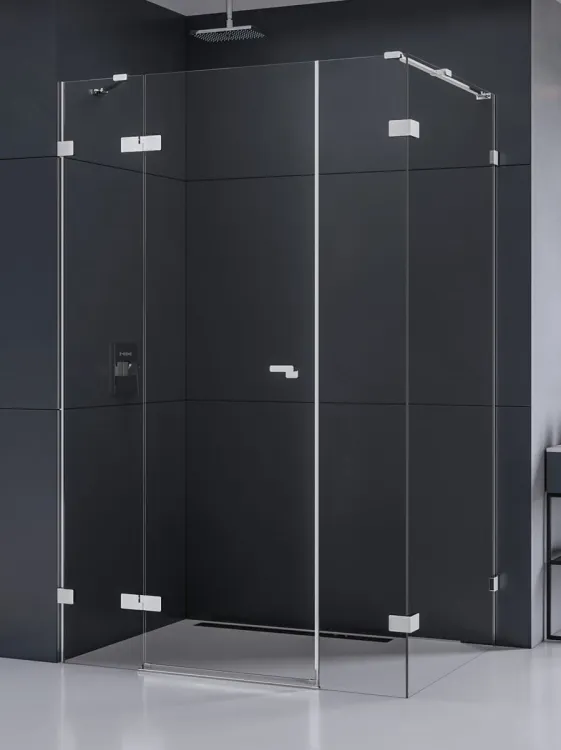 NZ4 KABINA EVENTA PLUS 1D PROSTOKĄTNA L 130x100x200 CZYSTE 8mm ACTIVE SHIELD 2.0