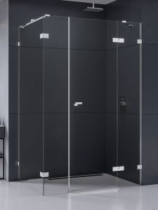 NZ4 KABINA EVENTA PLUS 1D PROSTOKĄTNA P 150x100x200 CZYSTE 8mm ACTIVE SHIELD 2.0