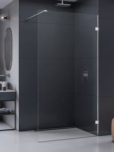 NZ4 KABINA EVENTA WALK-IN U 60x200 CZYSTE 8mm ACTIVE SHIELD 2.0
