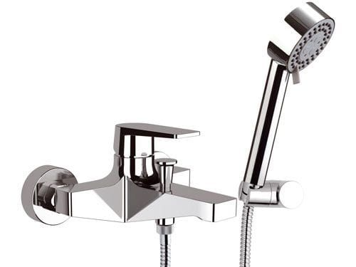 Bateria wannowa ścienna chrom Remer Dream D02CR
