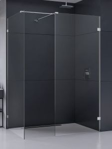 KABINA EVENTA WALK-IN U 130x100x200 CZYSTE 8mm ACTIVE SHIELD 2.0