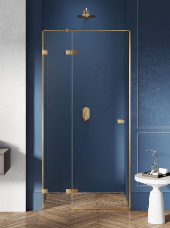 Przejdź do produktu DRZWI WNĘKOWE AVEXA GOLD BRUSHED 1D L 120x200 CZYSTE 6mm ACTIVE SHIELD 2.0