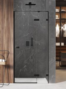 DRZWI WNĘKOWE AVEXA BLACK 1D P 80x200 CZYSTE 6mm ACTIVE SHIELD 2.0