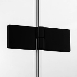 NZ2 DRZWI WNĘKOWE AVEXA BLACK 1D L 130x200 CZYSTE 6mm ACTIVE SHIELD 2.0