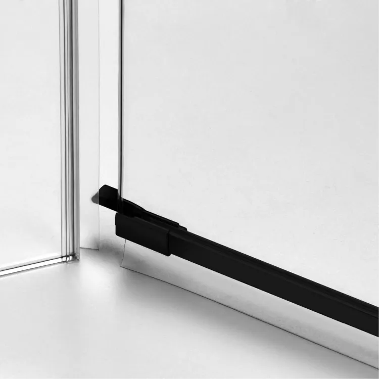 KABINA AVEXA BLACK 1D PROSTOKĄTNA L 100x70x200 CZYSTE 6mm ACTIVE SHIELD 2.0