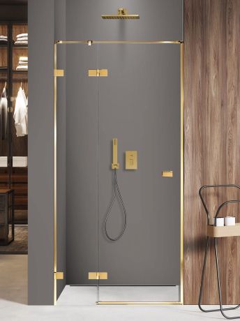 Przejdź do produktu DRZWI WNĘKOWE AVEXA GOLD SHINE 1D L 100x200 CZYSTE 6mm ACTIVE SHIELD 2.0